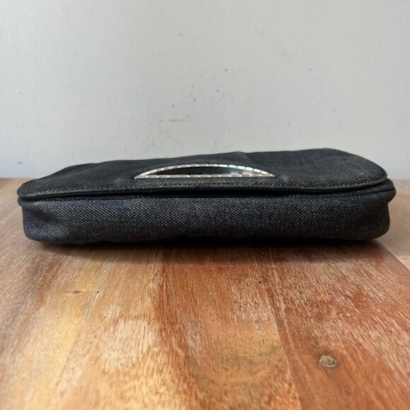 Dior CANVAS Embellished Denim Malice Dark Grey - Picture 3 of 12